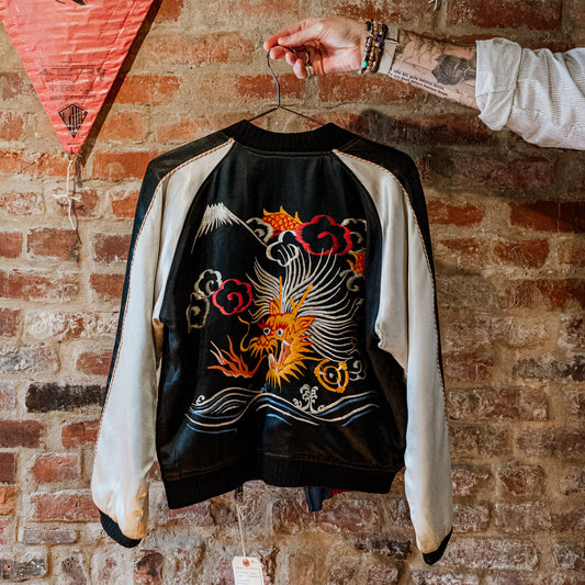 Vintage WWII Era “Sukajan” Souvenir Jacket (L)