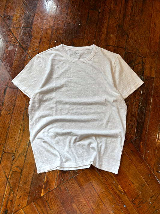 Loyal Stricklin Cotton Tee in White