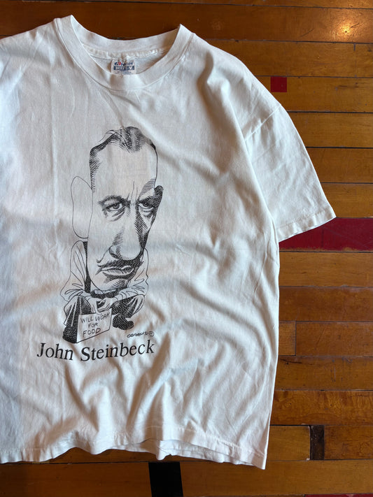 90's 'John Steinbeck' Art Tee (L)