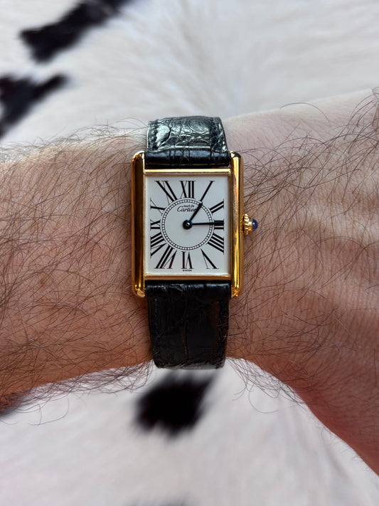 Leather Must De Cartier Tank