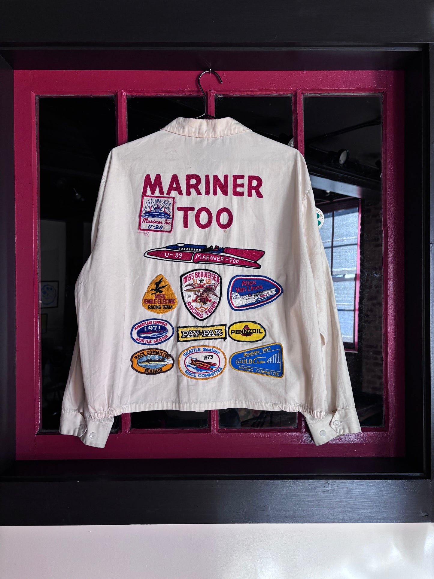 Vintage Late 60s 'MARINER TOO' Racing Jacket (L)