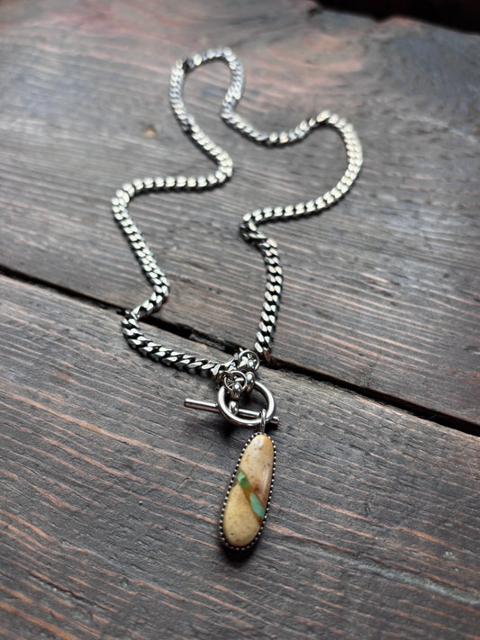 Royston Ribbon Turquoise Necklace