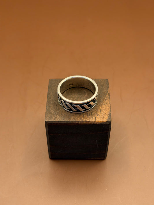 Sterling Braid Band Size 10