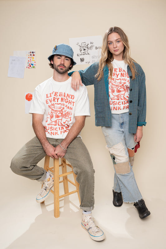 Live Band Graphic Tee