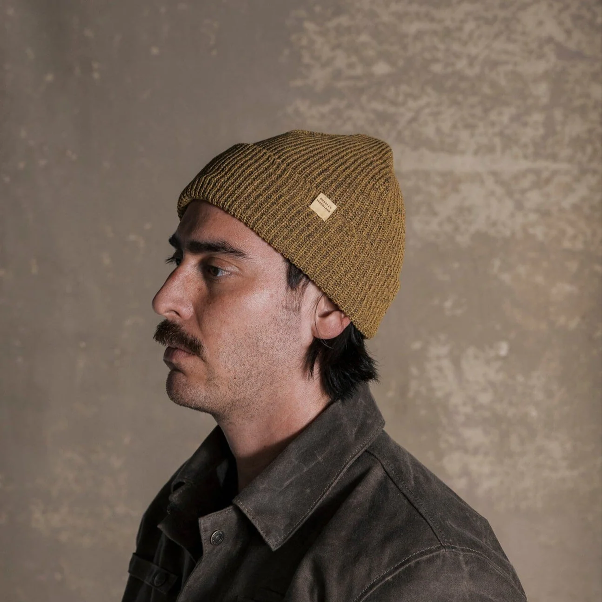Cotton Watch Cap - Dijon
