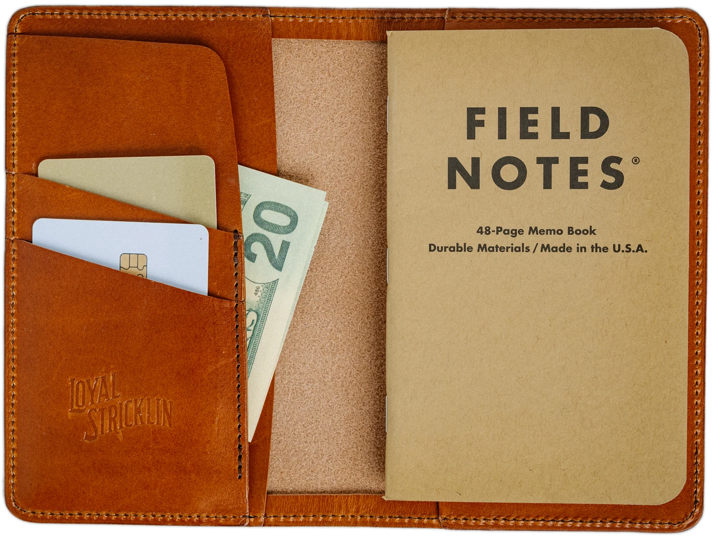 Loyal Stricklin Edison Wallet - Tobacco