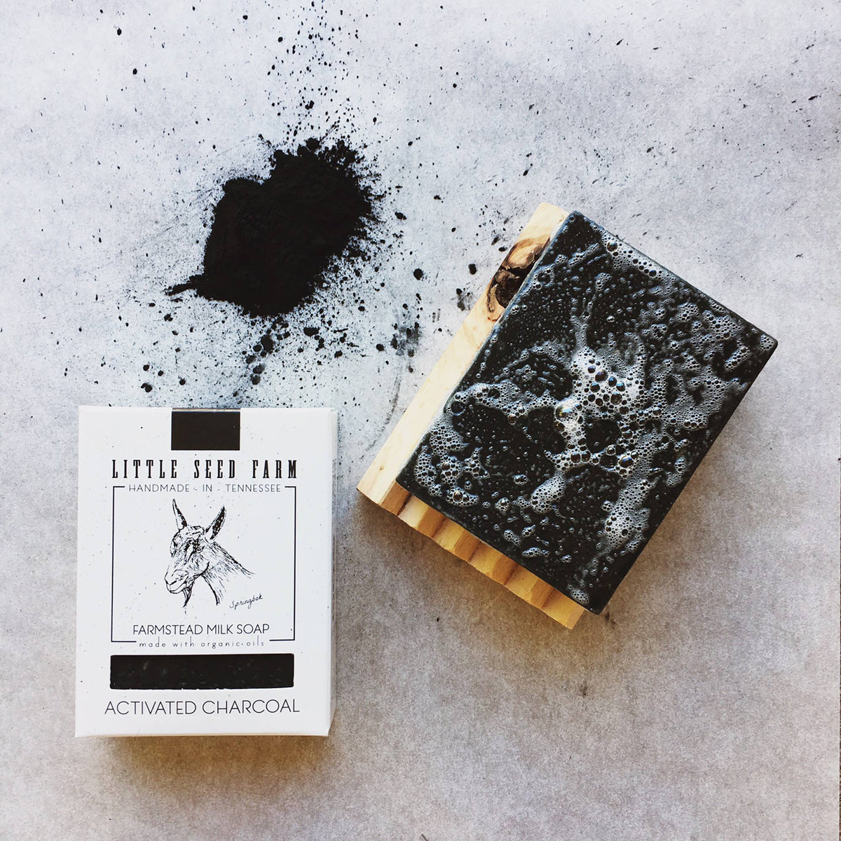 Activated Charcoal Bar Soap - Detoxifying