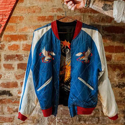 Vintage WWII Era “Sukajan” Souvenir Jacket (L)