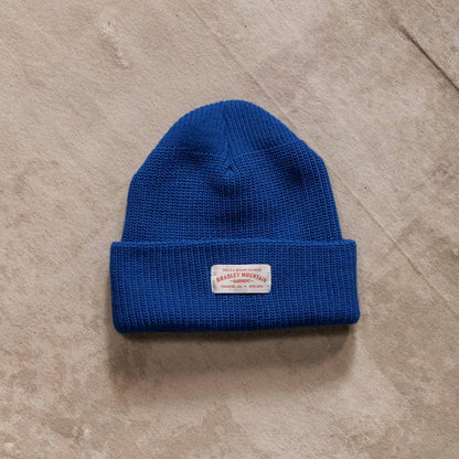 Acrylic Watch Cap - Primary Blue