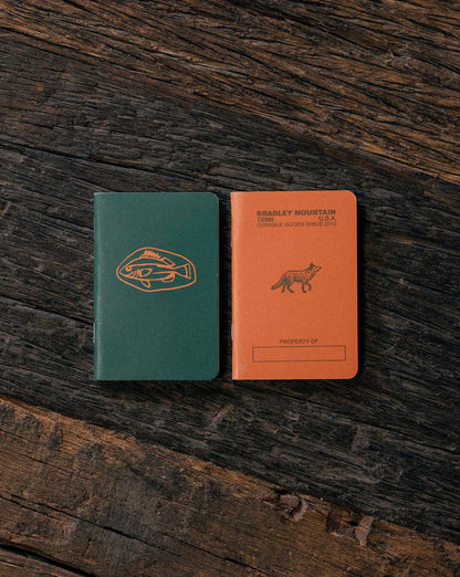 Pocket Journals - Orange - 2-Pack