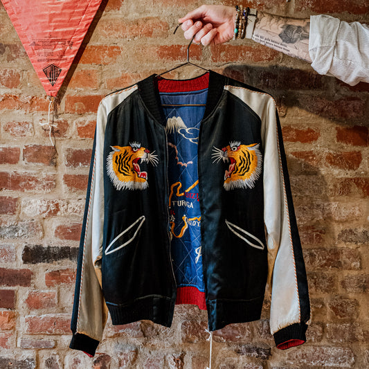 Vintage WWII Era “Sukajan” Souvenir Jacket (L)