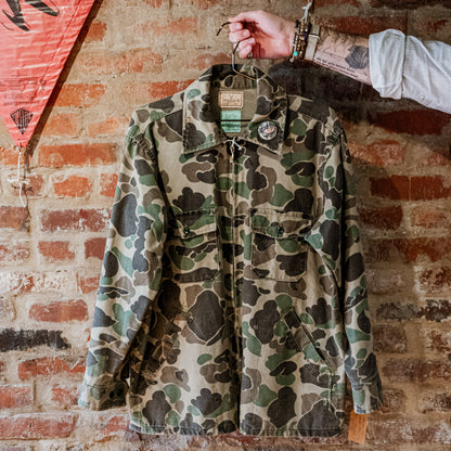 Vintage Duck Camo Zip Up (XL)