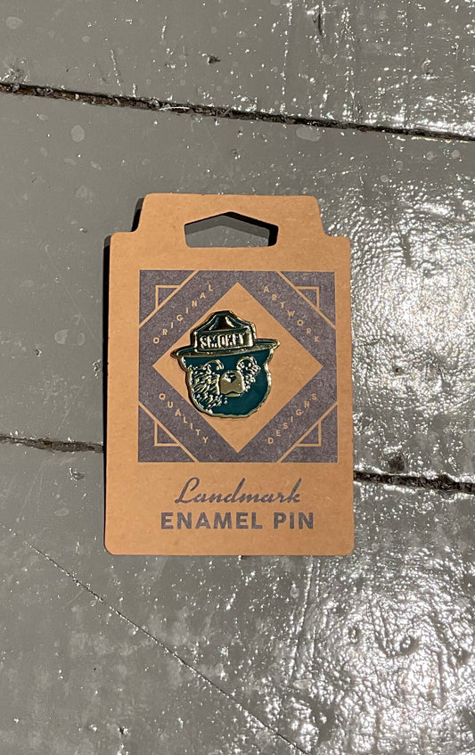 Smokey Bear enamel pin