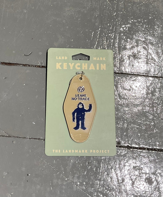 “Leave no trace” Keychain