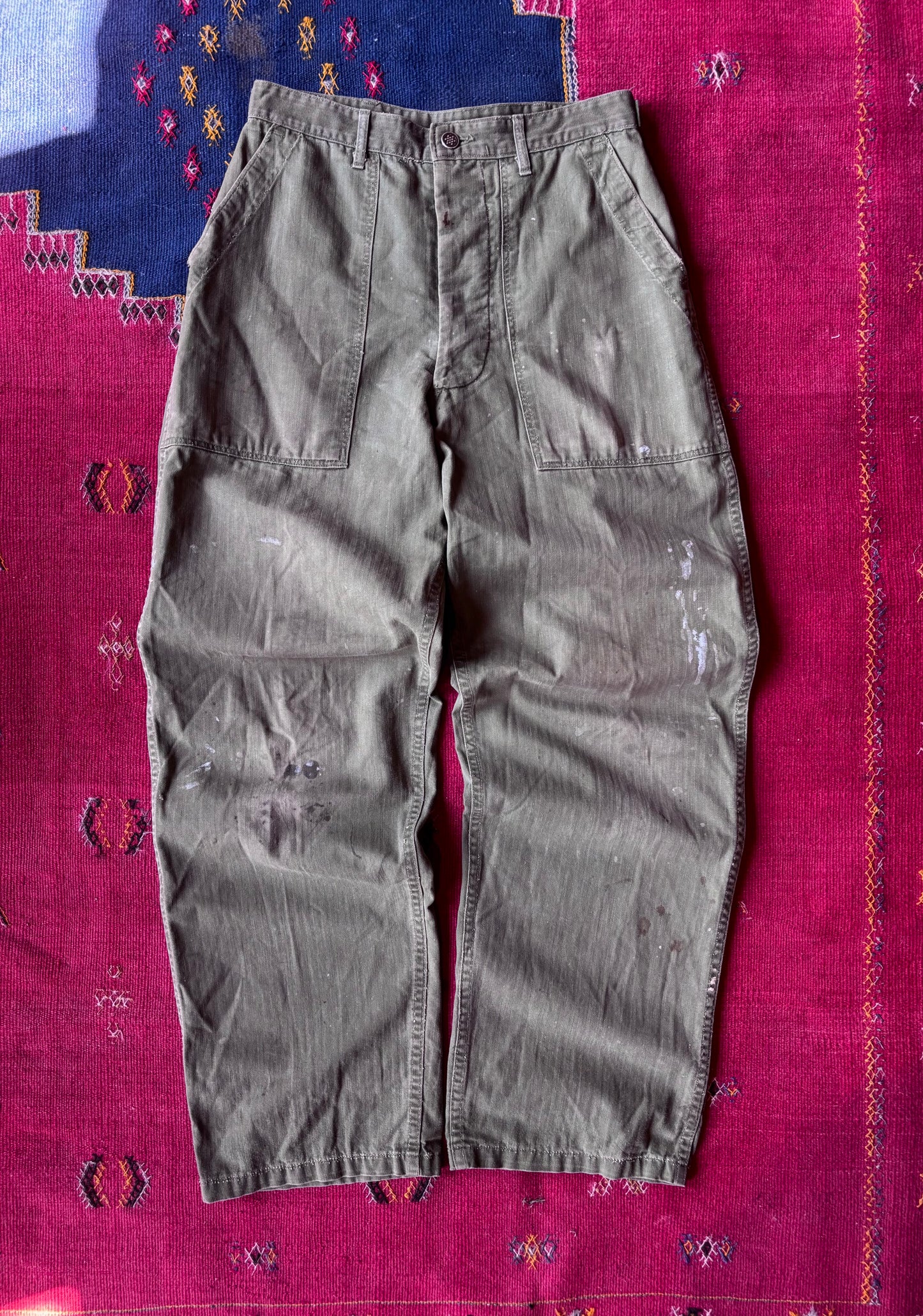 40s WWII HBT Fatigues (29" x 31")