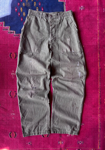 40s WWII HBT Fatigues (29" x 31")