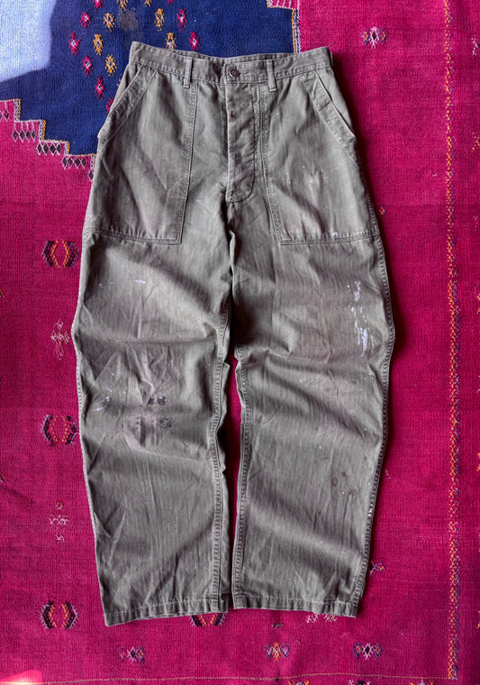 40s WWII HBT Fatigues (29" x 31")