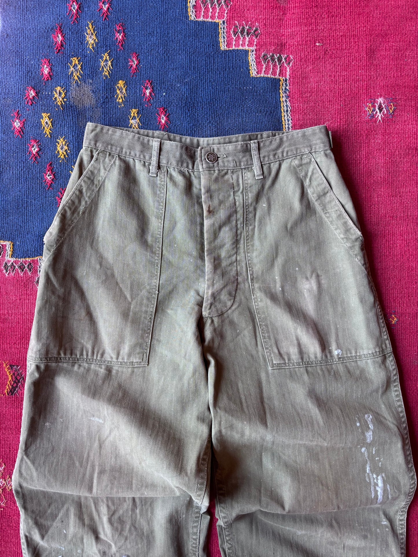 40s WWII HBT Fatigues (29" x 31")