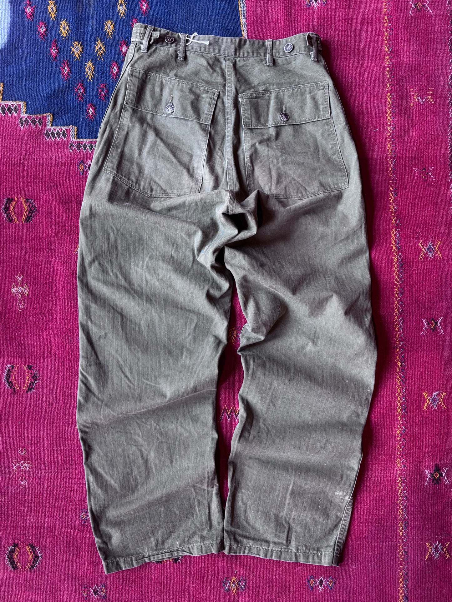 40s WWII HBT Fatigues (29" x 31")