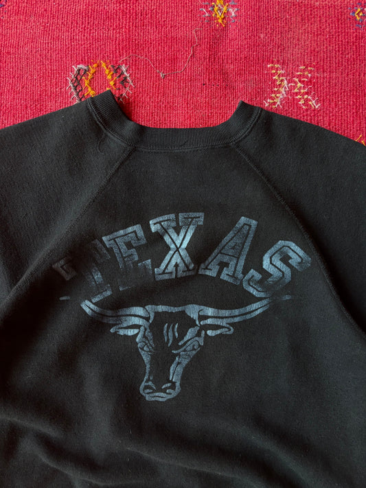 60s Texas Black Sweatshirt (S)