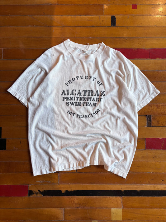 90's 'Alcatraz Swim Team' Tee (XL)