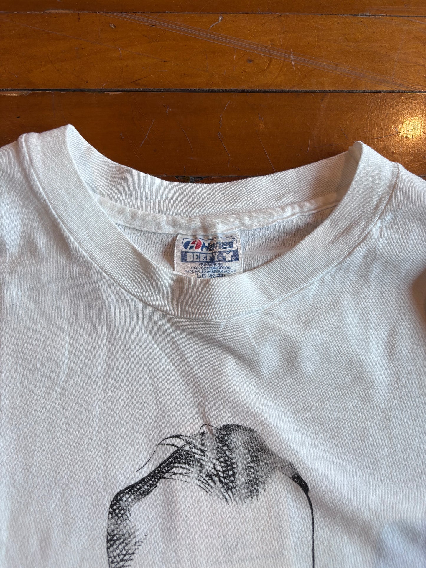90's 'John Steinbeck' Art Tee (L)