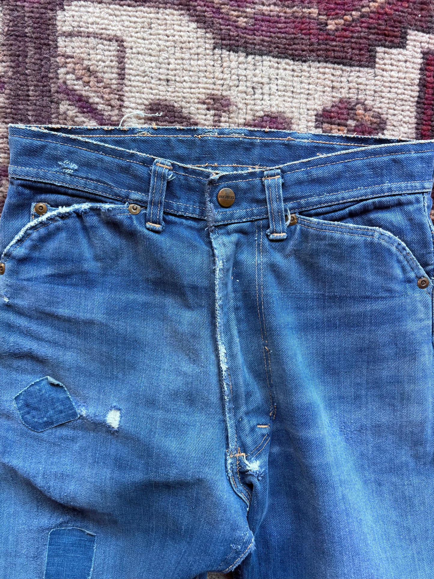 60s Roebucks Scoop Pocket Denim (28" x 31")
