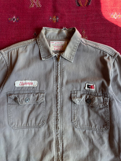 60s 'TURNER' Cropped Work Jacket (M)