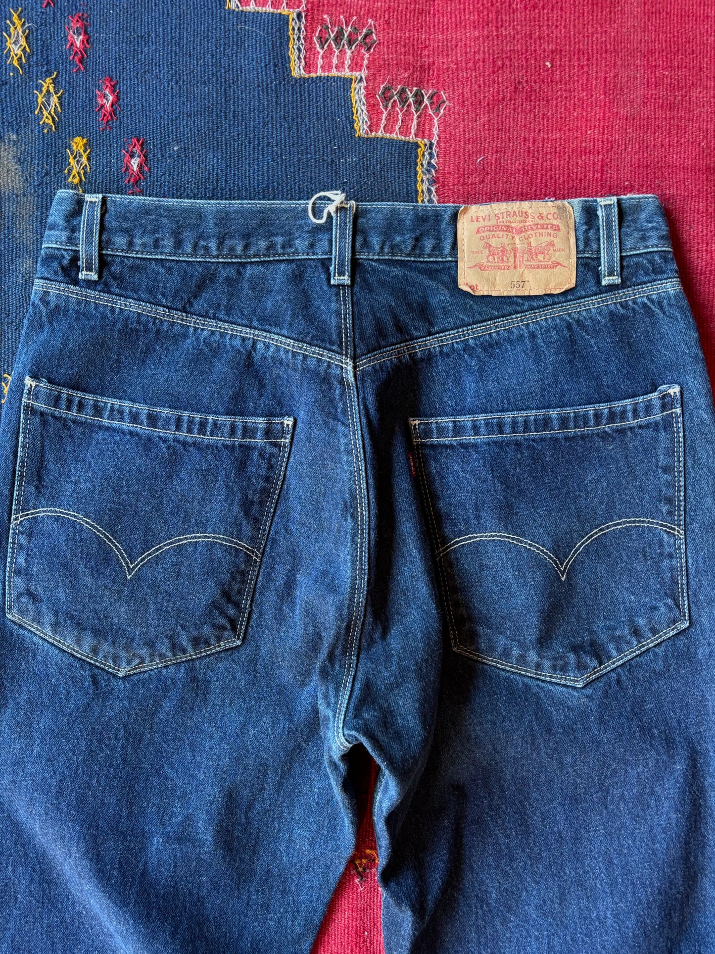Vintage 557 Levi's Wide Leg Denim (34" x 33")