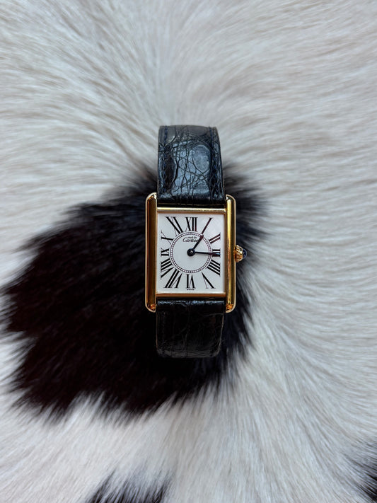Leather Must De Cartier Tank