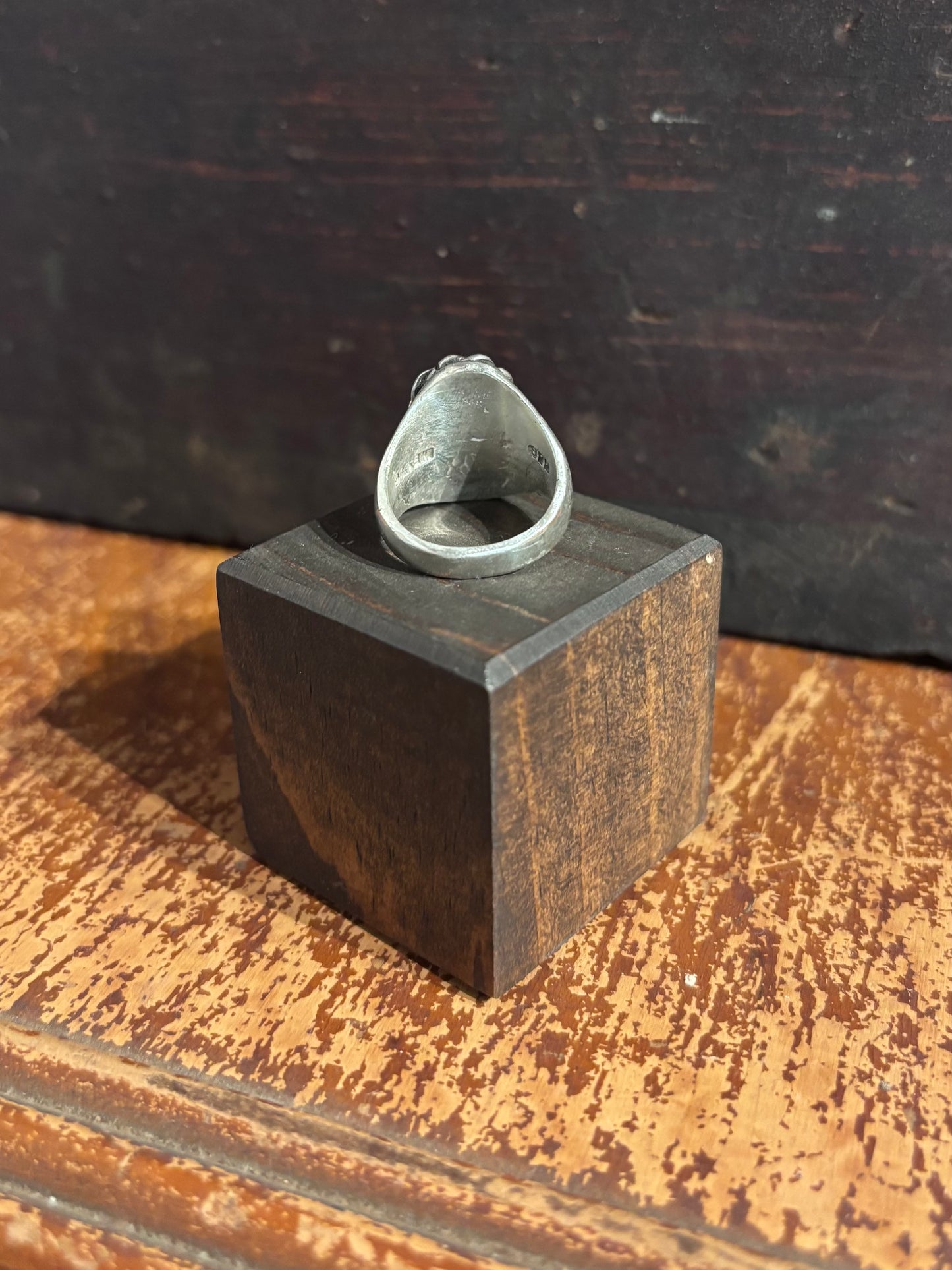 Hard Luck Silver Horse Signet Ring