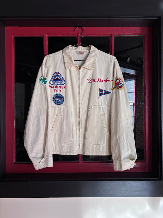 Vintage Late 60s 'MARINER TOO' Racing Jacket (L)