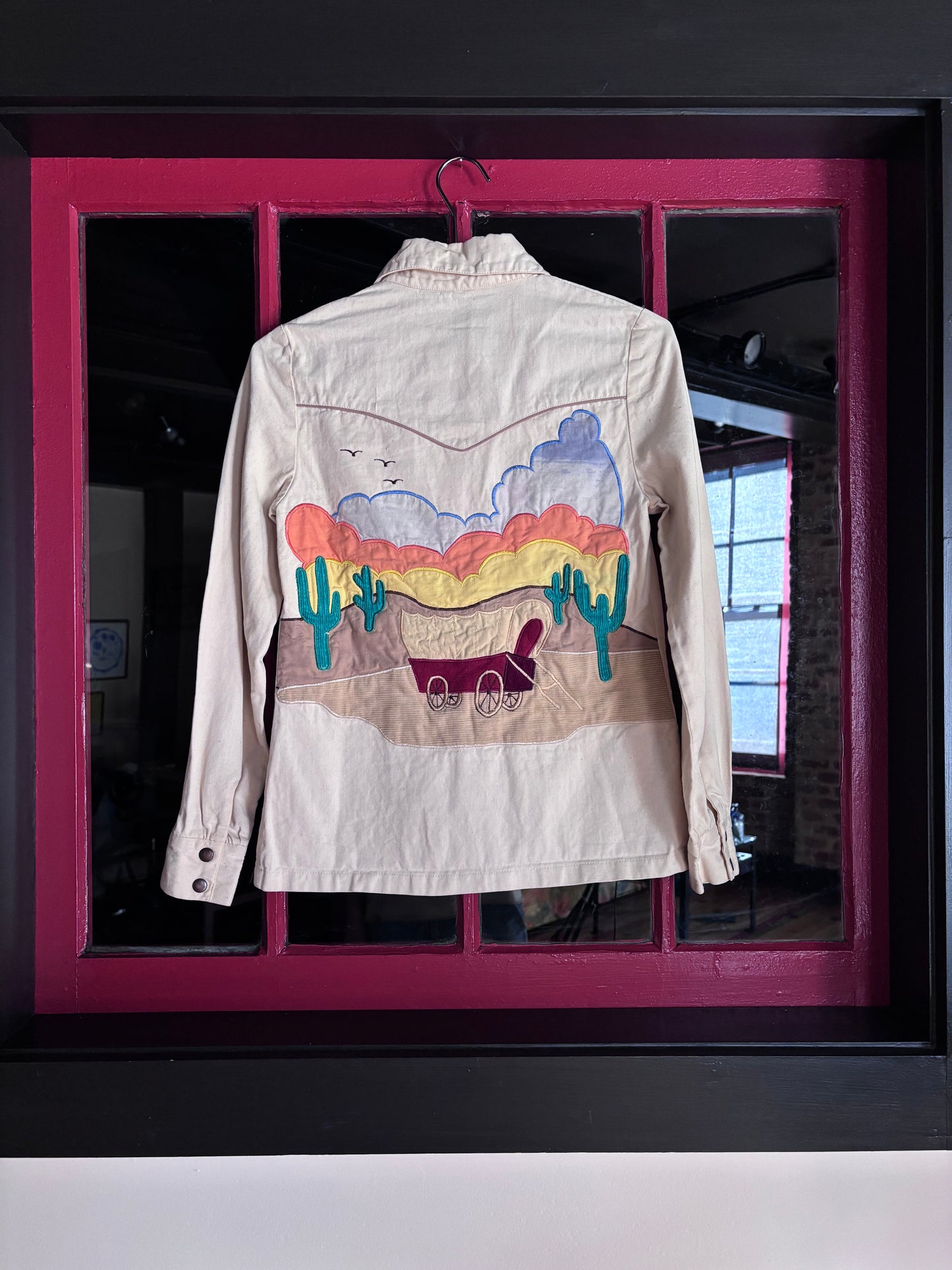 Vintage 70's Western Buttonup (S)