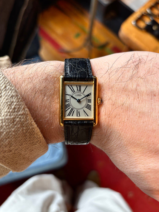 Leather Must De Cartier Tank