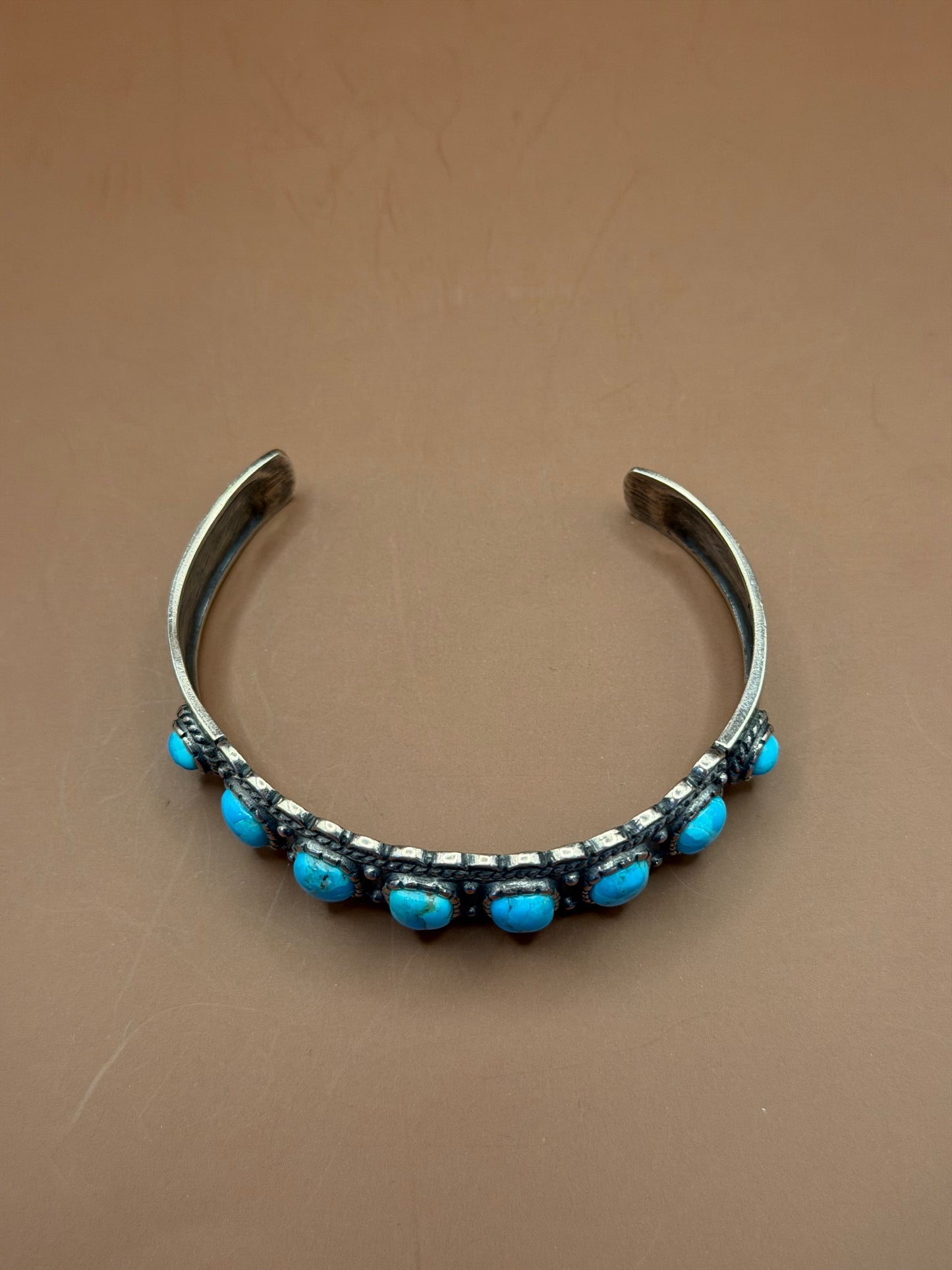 Multi Stone Turquoise Cuff