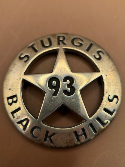 Sturgis Black Hills "93" Rally Vest Pin