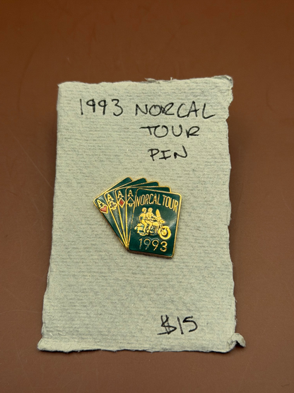 1993 NorCal Tour Enamel Pin