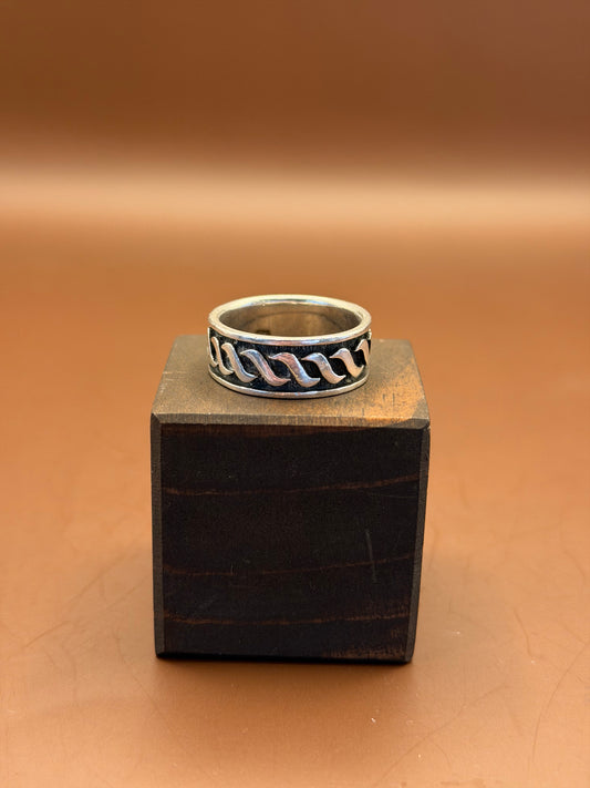 Sterling Braid Band Size 10