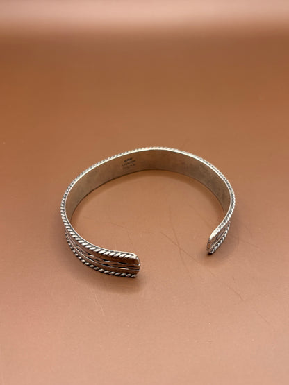 Vintage Silver Cuff - 925 Mexico