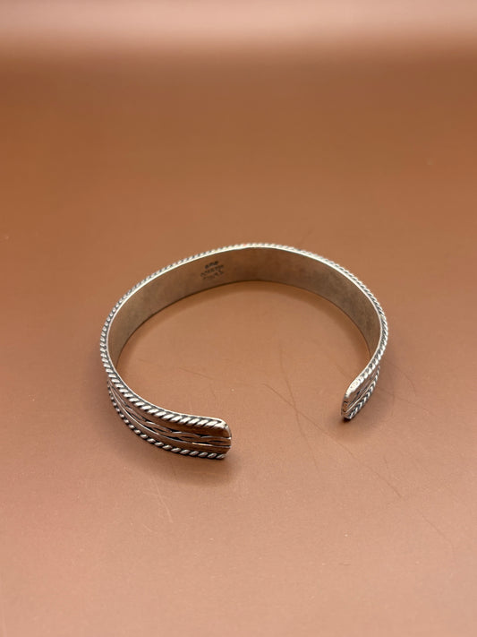Vintage Silver Cuff - 925 Mexico
