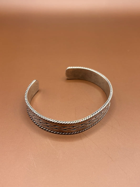 Vintage Silver Cuff - 925 Mexico