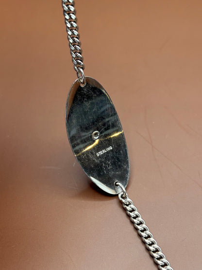 Vintage WWII Naval Aviator Wings ID Bracelet
