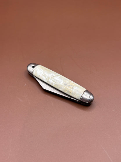 Vintage mother of pearl pocket knife