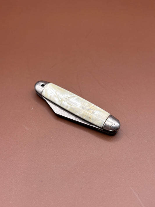 Vintage mother of pearl pocket knife