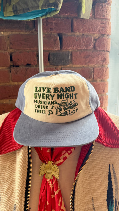 Live Band Hat - Worn and Haggard