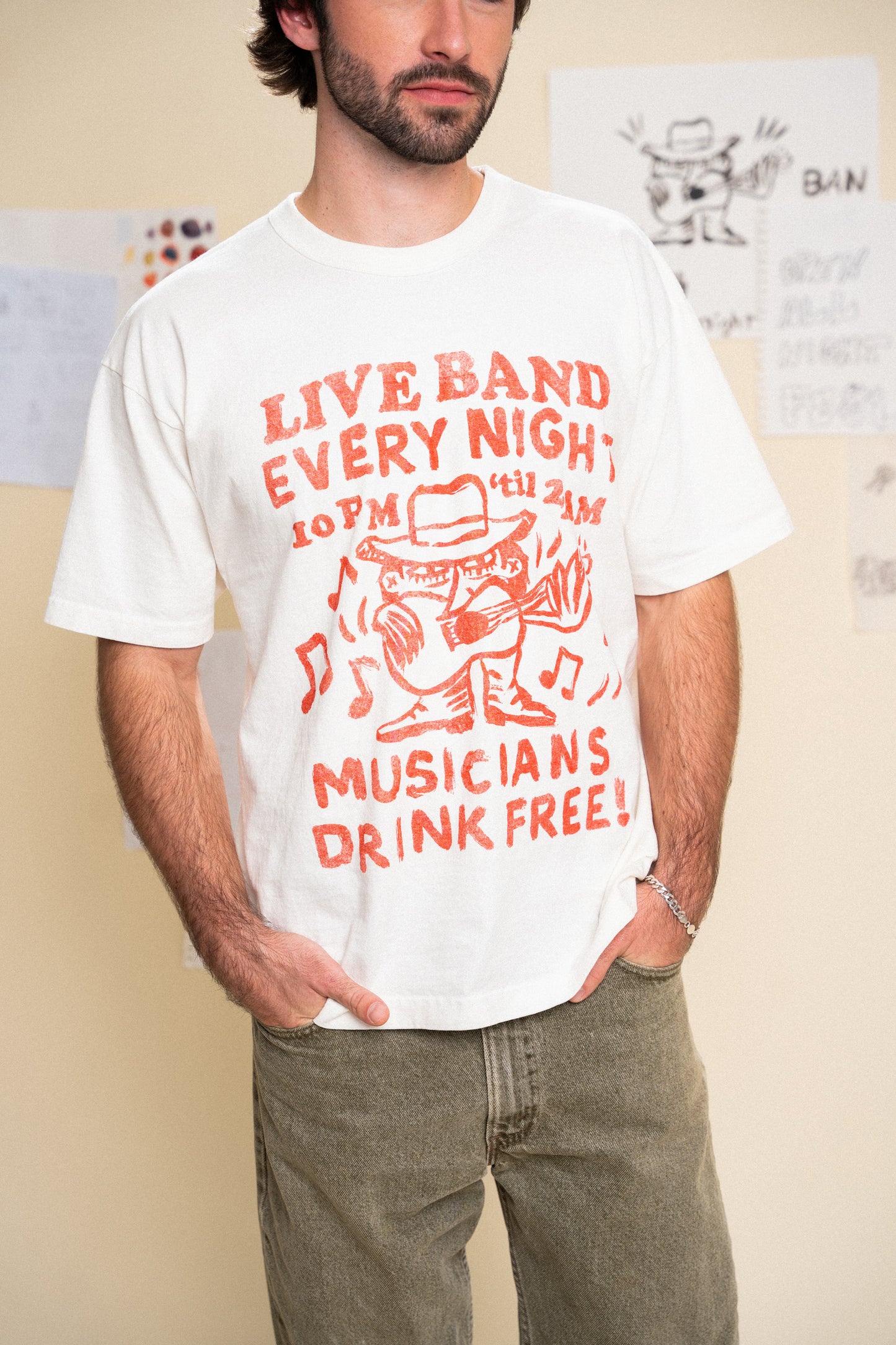 Live Band Graphic Tee