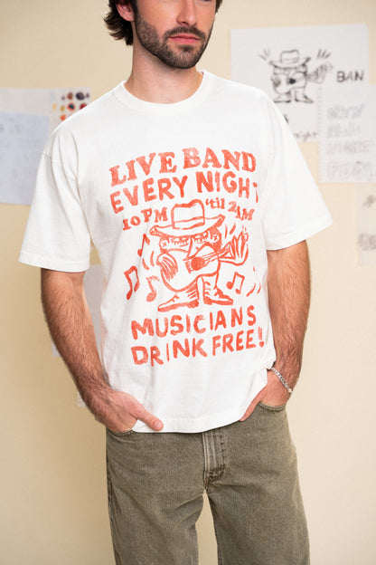 Live Band Graphic Tee