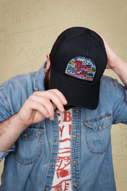 Music City Structured Hat - Worn & Haggard