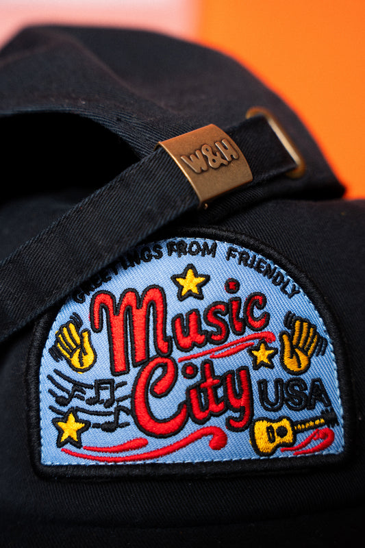 Music City Structured Hat - Worn & Haggard