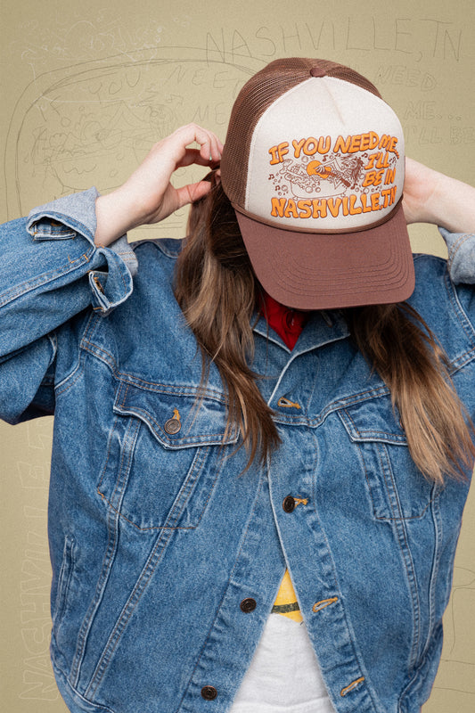 Nashville Trucker Hat - Worn & Haggard